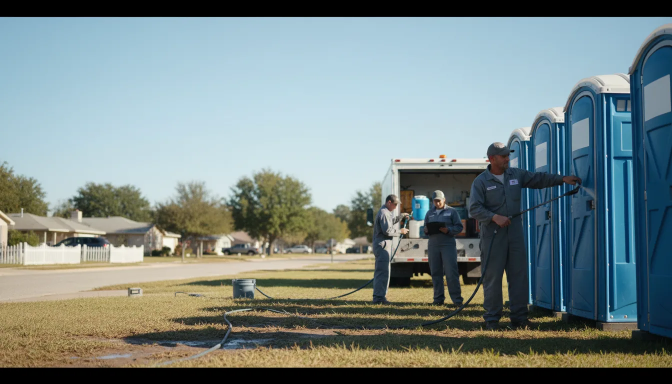 Long-Term Portable Toilet Rental in Newport, VA near me